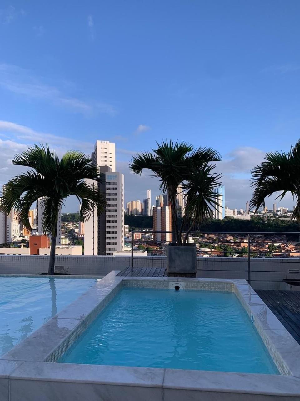 Flat Manaira Apart Hotel João Pessoa Esterno foto