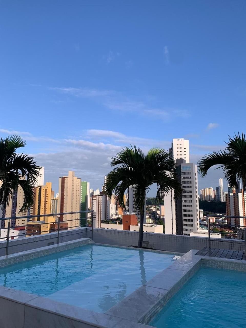 Flat Manaira Apart Hotel João Pessoa Esterno foto