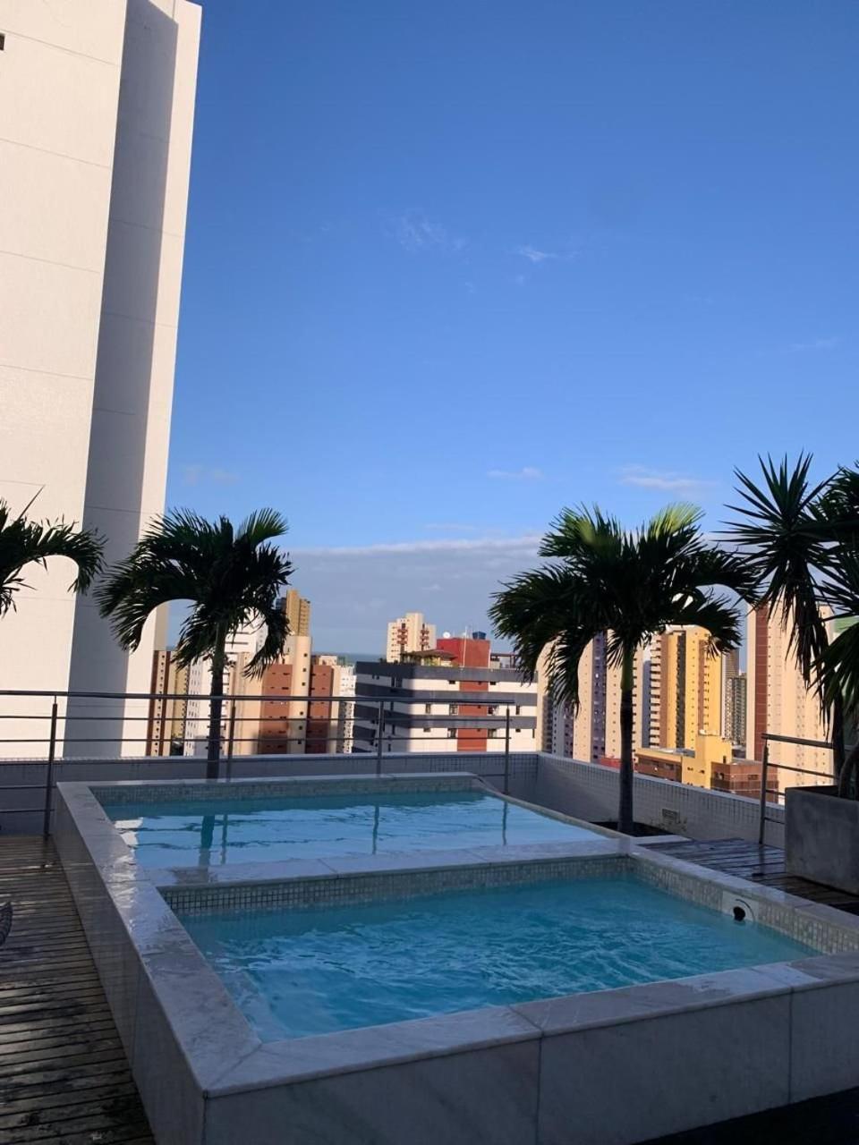 Flat Manaira Apart Hotel João Pessoa Esterno foto