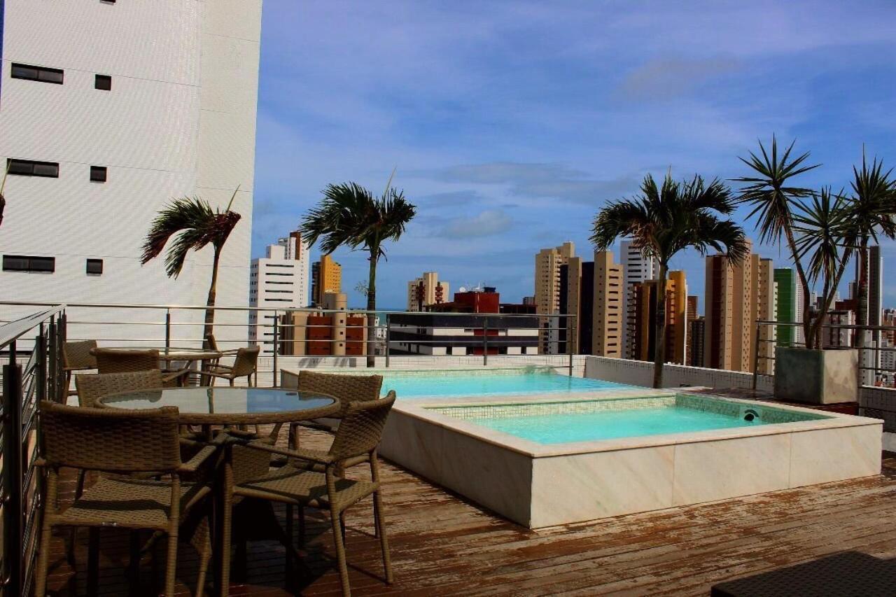 Flat Manaira Apart Hotel João Pessoa Esterno foto