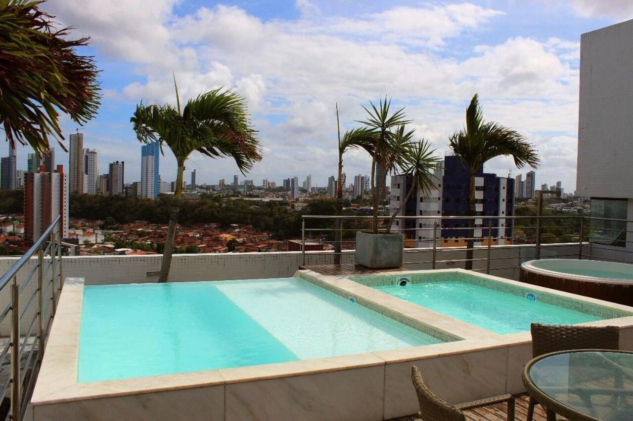 Flat Manaira Apart Hotel João Pessoa Esterno foto