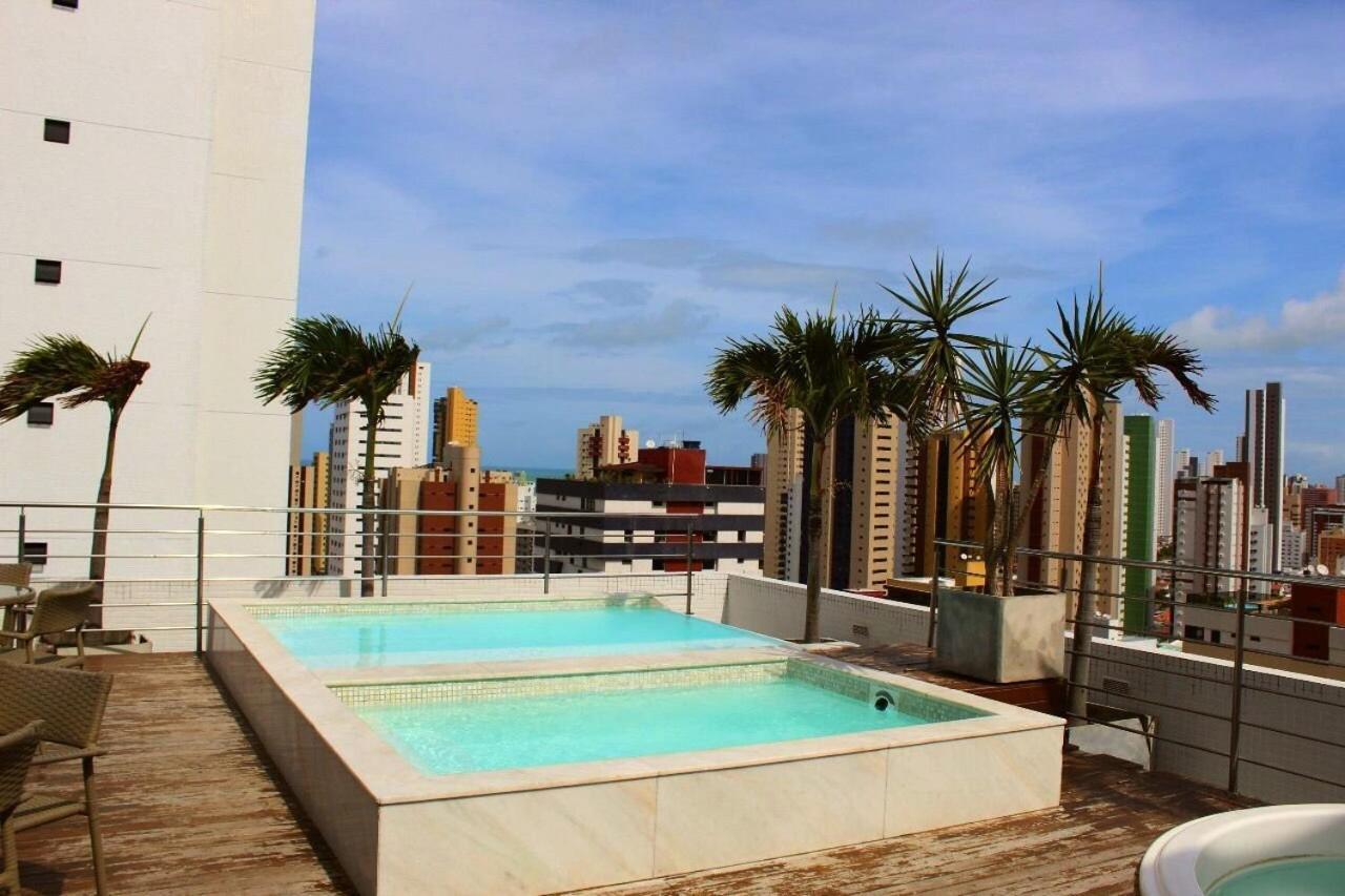 Flat Manaira Apart Hotel João Pessoa Esterno foto
